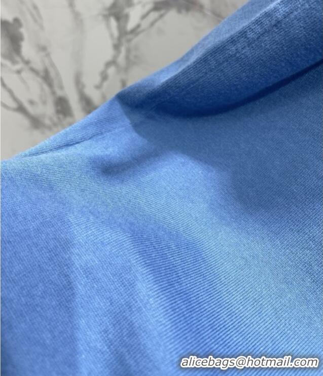 Top Quality Dior Cotton T-Shirt DR0311012 Blue 2026