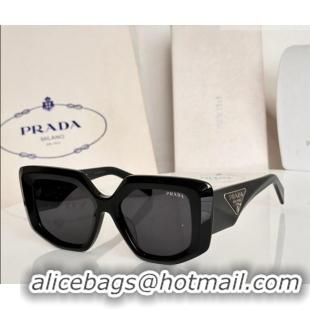 Best Price Prada Sunglasses SPR14Z Black/Grey 2026