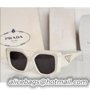 Good Quality Prada Sunglasses SPR14Z White 2026