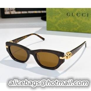 Fashion Inexpensive Gucci Sunglasses GG2155S Brown 2026