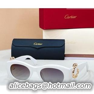Buy Classic Cartier Sunglasses CT0472S White 2026