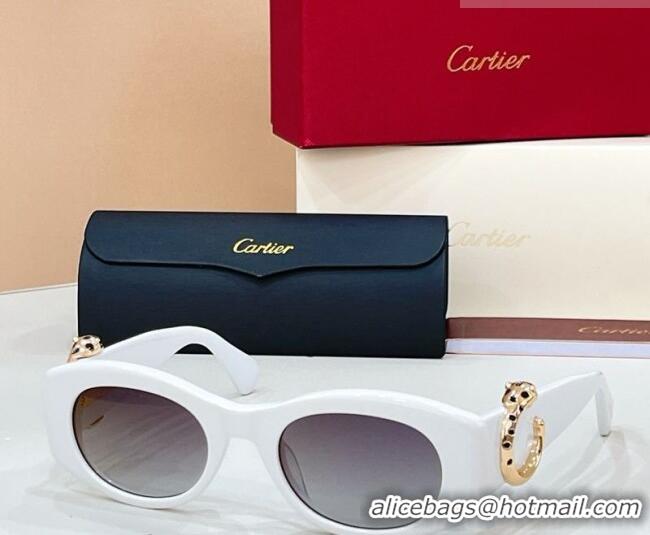 Buy Classic Cartier Sunglasses CT0472S White 2026