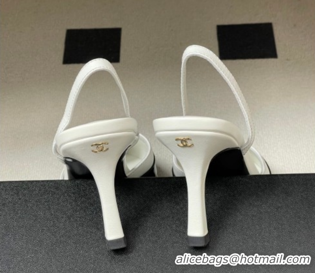 Best Product Chanel Lambskin & Patent Calfskin Leather Pumps 7.5cm G47175 Black/White 2026