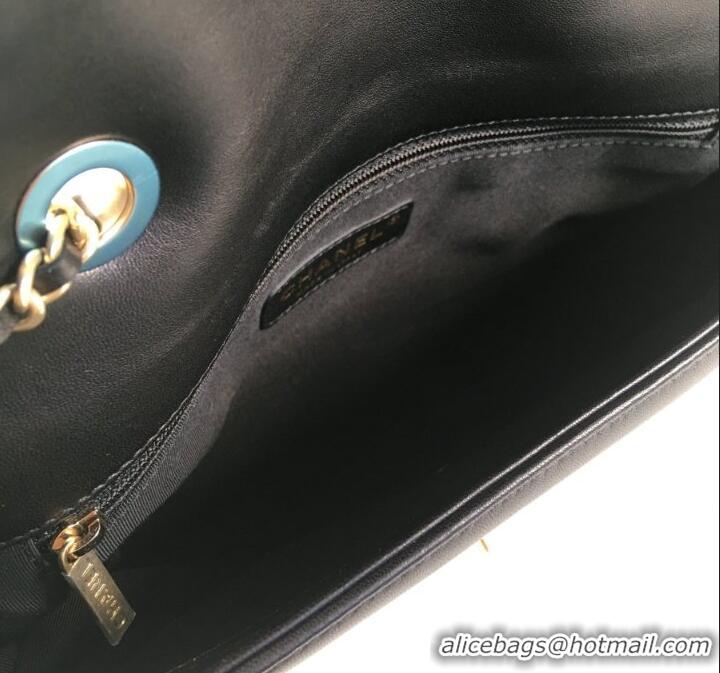 Promotional Chanel Primary Tri-Color Quilted Leather Flap Bag A11112 Multicolor