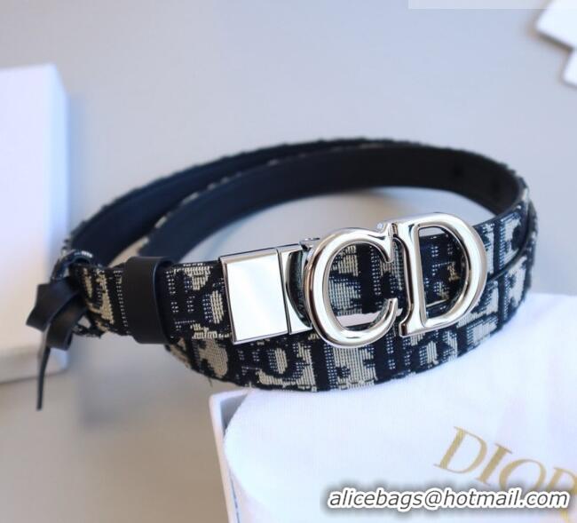 Luxury Cheap Dior CD Belt 2cm C71202 2025