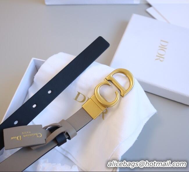 Good Product Dior CD Calfskin Belt 2cm C71203 Grey 2025