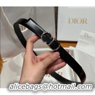 Shop Discount Dior CD Buckle Reversible Belt 2cm in Smooth Leather DR2012025 Black 2025