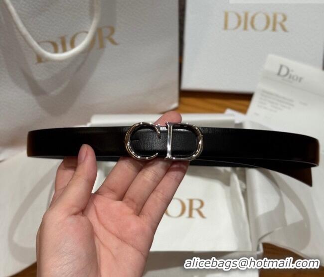 Shop Discount Dior CD Buckle Reversible Belt 2cm in Smooth Leather DR2012025 Black 2025