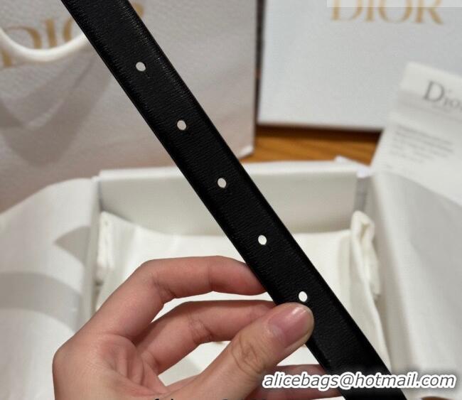 Shop Discount Dior CD Buckle Reversible Belt 2cm in Smooth Leather DR2012025 Black 2025