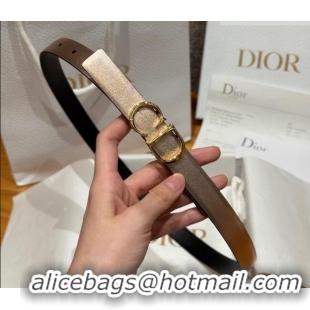Buy Cheap Dior CD Buckle Reversible Belt 2cm in Smooth Leather DR2012025 Rose Gold 2025