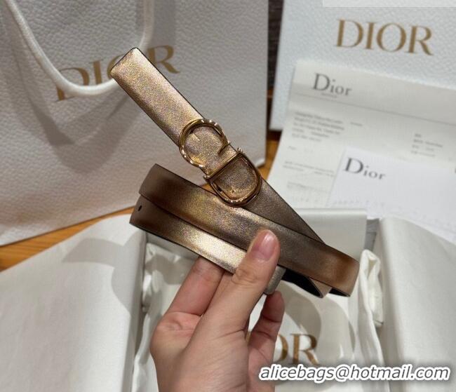 Buy Cheap Dior CD Buckle Reversible Belt 2cm in Smooth Leather DR2012025 Rose Gold 2025