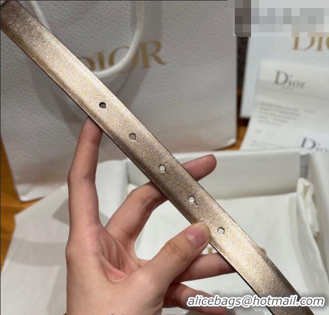 Buy Cheap Dior CD Buckle Reversible Belt 2cm in Smooth Leather DR2012025 Rose Gold 2025