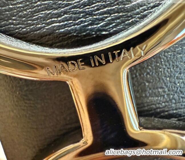 Top Quality Dior CD Buckle Reversible Belt 3.5cm in Smooth Leather DR2013025 Dark Burgundy 2025