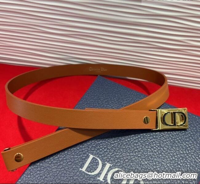 Grade Design Dior 30 Montaigne Treasure Belt 2cm in Calfskin Leather DR091201 Black 2025