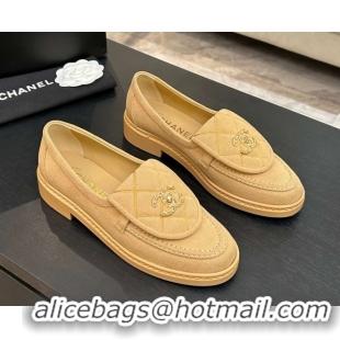 Best Product Chanel Corduroy Mocassins Loafers G47119 Brown 2026