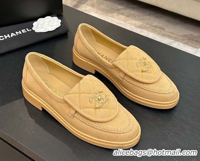 Best Product Chanel Corduroy Mocassins Loafers G47119 Brown 2026