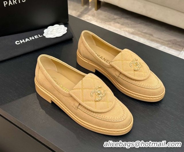 Best Product Chanel Corduroy Mocassins Loafers G47119 Brown 2026