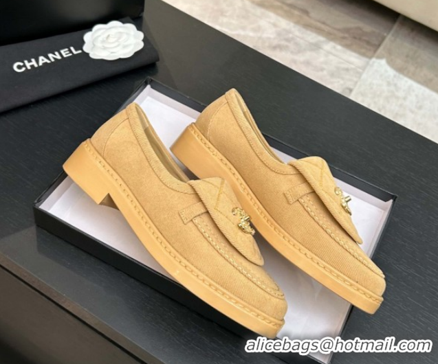 Best Product Chanel Corduroy Mocassins Loafers G47119 Brown 2026