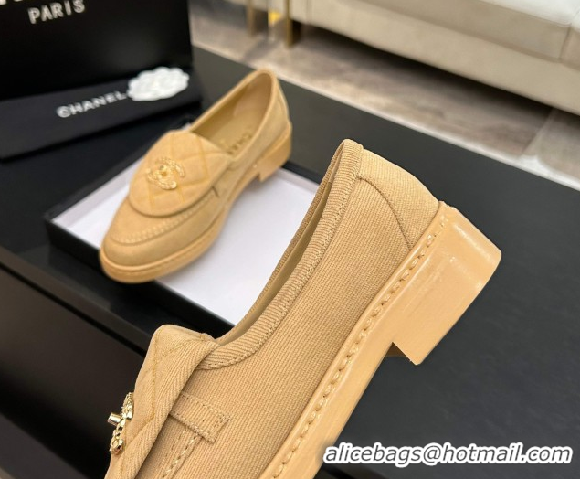 Best Product Chanel Corduroy Mocassins Loafers G47119 Brown 2026
