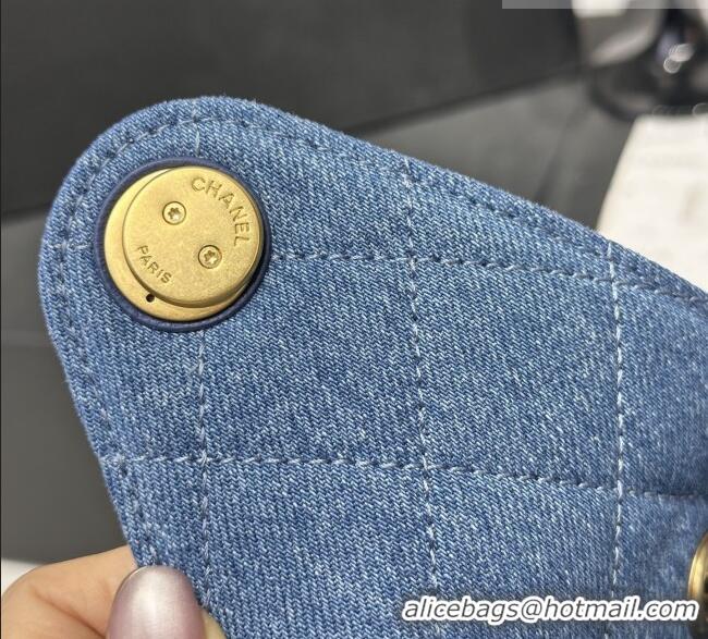 Top Quality Chanel 25 Small Hobo Handbag in Denim AS5293 Blue 2026
