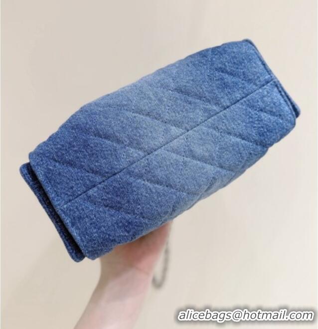 Grade Design Chanel 25 Mini Handbag in Blue Washed Denim AS5631 2026 Top Quality