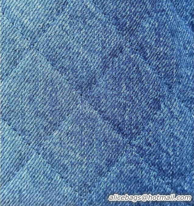 Grade Design Chanel 25 Mini Handbag in Blue Washed Denim AS5631 2026 Top Quality