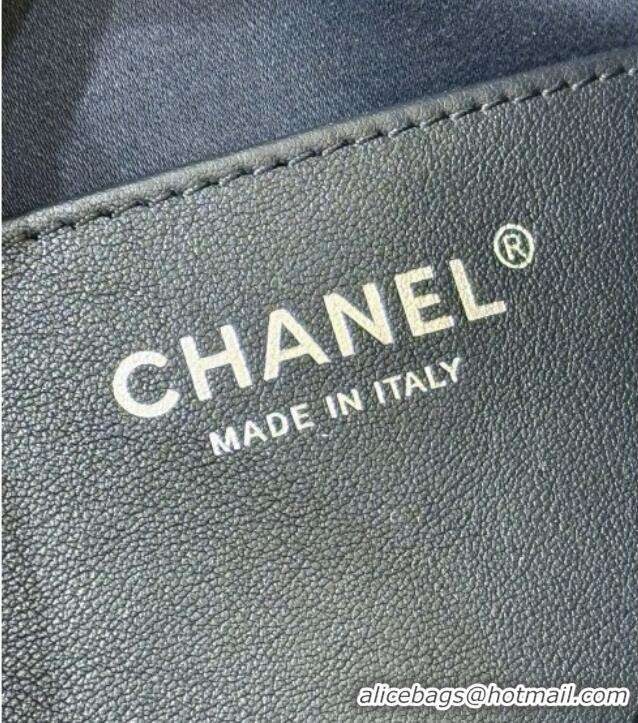 Best Price Chanel 25 Mini Handbag in Grained Calfskin AS5631 Black/Silver 2026 Top Quality