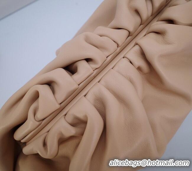 Luxury Cheap Bottega Veneta The Pouch in Soft Calfskin 31702 Nude 2026