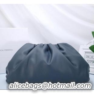 New Design Bottega Veneta The Pouch in Soft Calfskin 31702 Navy Blue 2026