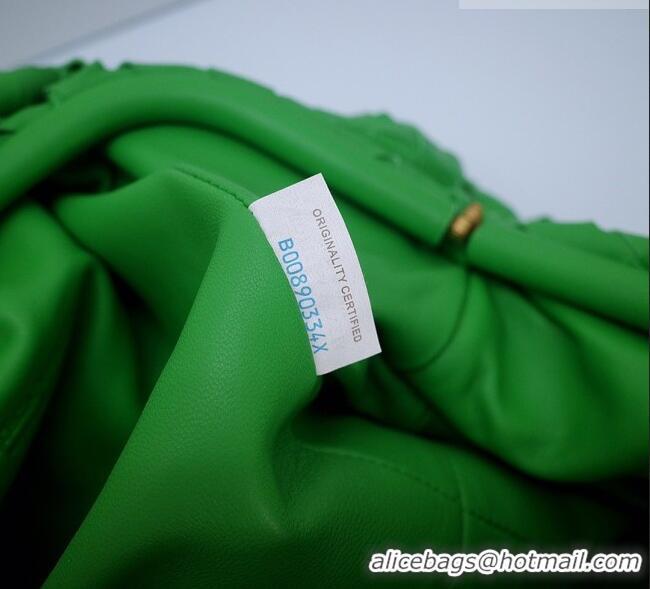 New Cheap Bottega Veneta The Pouch in Soft Intrecciato Calfskin 31702 Green 2026