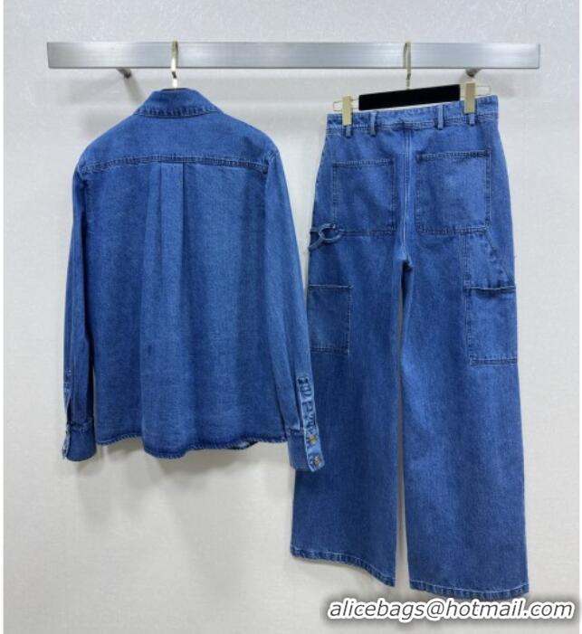 Luxury Cheap Chanel Denim Jacket/Pants CH031710 Blue 2026
