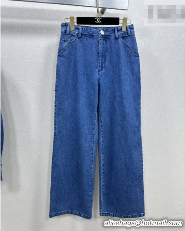 Luxury Cheap Chanel Denim Jacket/Pants CH031710 Blue 2026