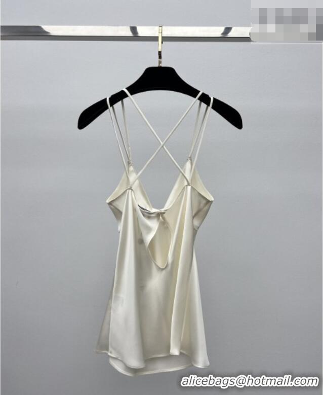 Top Grade Chanel Bow Vest CH031711 Beige 2026