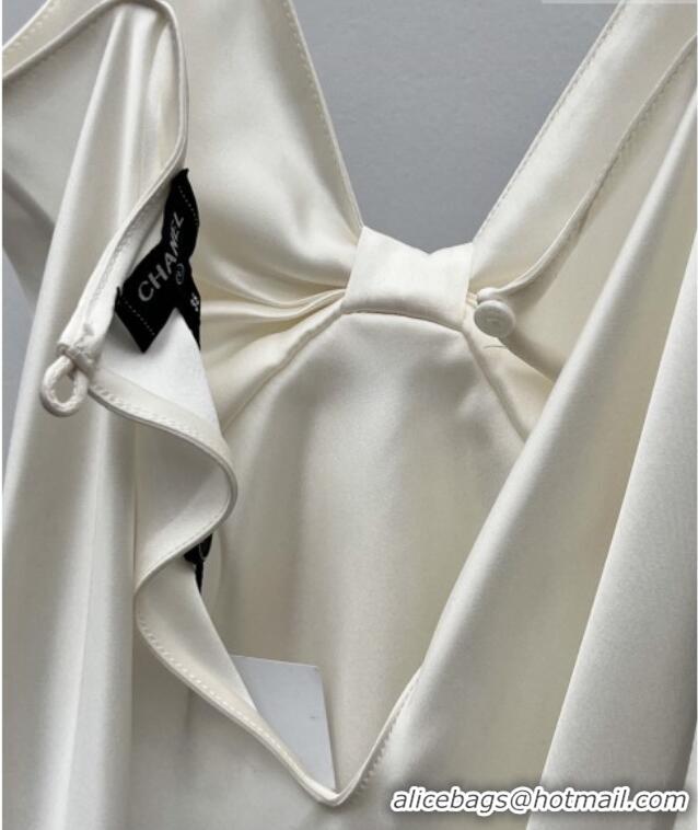 Top Grade Chanel Bow Vest CH031711 Beige 2026