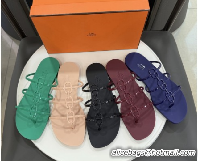 Popular Style Hermes Mykonos Sandals in TPU 6020301 Beige 2026