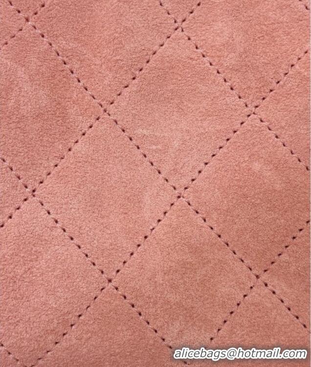 Well Crafted Chanel 25 Mini Handbag in Suede Calfskin AS5631 Pink 2026 Top Quality