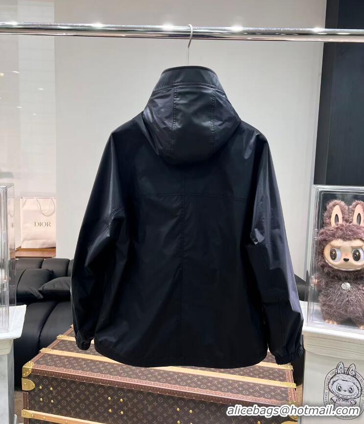 Unique Grade Prada Mens Re-Nylon Jacket P8541 Black