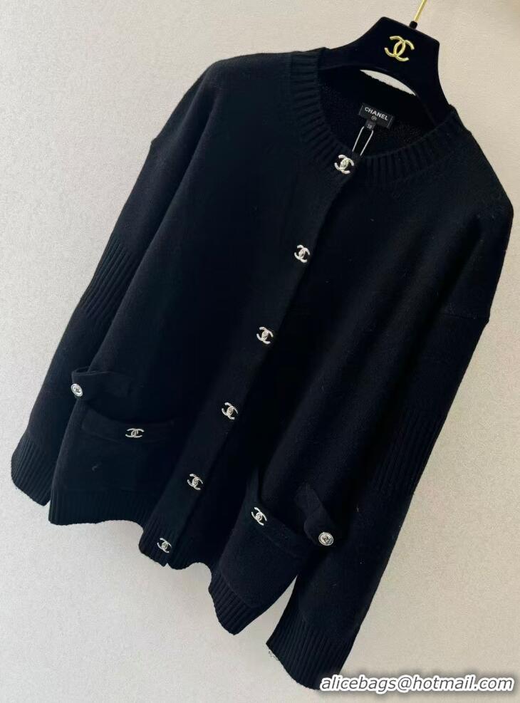 ​Good Product Chanel Wool Knit Jacket CH091962 Black 2025
