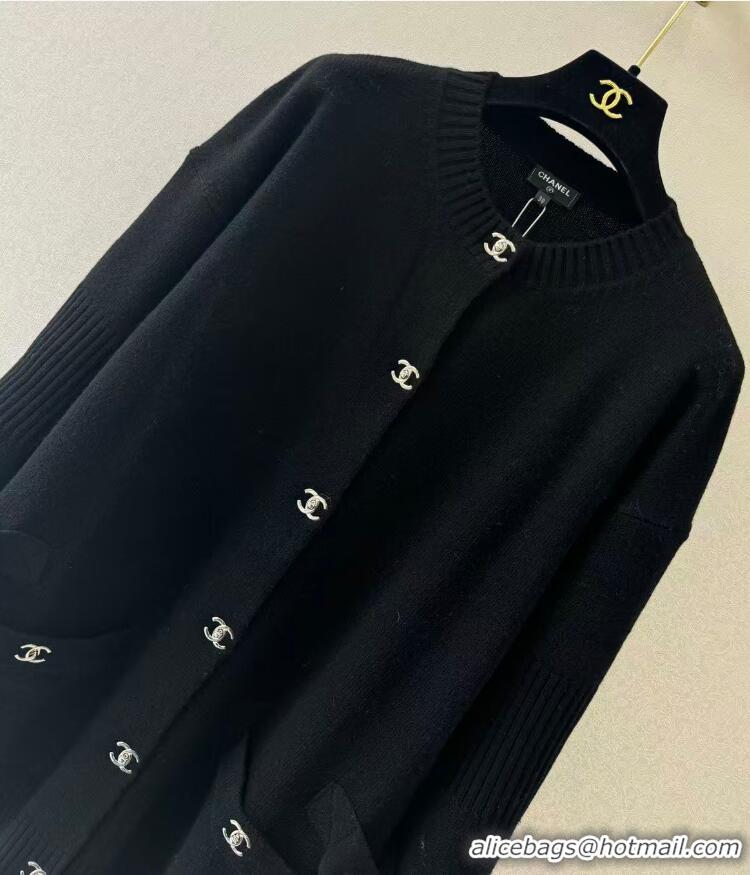 ​Good Product Chanel Wool Knit Jacket CH091962 Black 2025