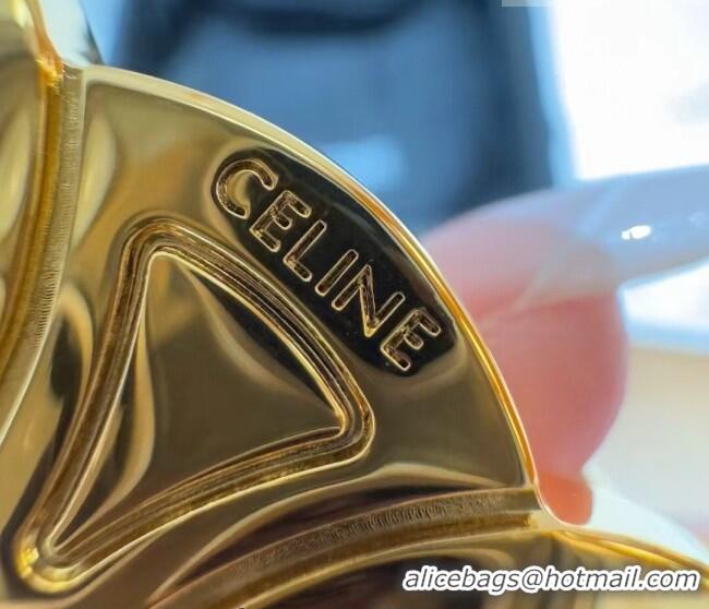 Discount Celine Triomphe Supple Calfskin Leather Belt 1.8cm 0911 Dark Brown 2025