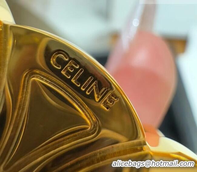 Buy Grade Celine Triomphe Supple Calfskin Leather Belt 1.8cm 0911 Green 2025