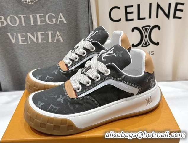 Good Product Louis Vuitton LV Tilted Sneakers in Monogram Canvas Grey 2026 1AJTJ9