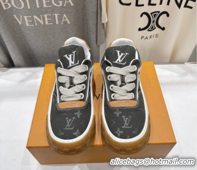 Good Product Louis Vuitton LV Tilted Sneakers in Monogram Canvas Grey 2026 1AJTJ9