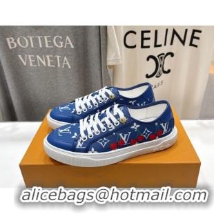 Cheap Price Louis Vuitton LV x TM LV Lagoon Sneakers in Monogram Canvas and Red Cherry Blue 2026 1AHKYU