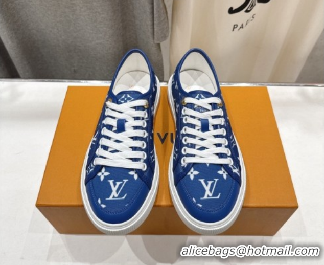 Cheap Price Louis Vuitton LV x TM LV Lagoon Sneakers in Monogram Canvas and Red Cherry Blue 2026 1AHKYU