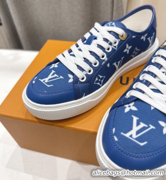 Cheap Price Louis Vuitton LV x TM LV Lagoon Sneakers in Monogram Canvas and Red Cherry Blue 2026 1AHKYU
