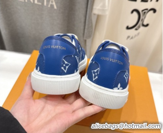 Cheap Price Louis Vuitton LV x TM LV Lagoon Sneakers in Monogram Canvas and Red Cherry Blue 2026 1AHKYU