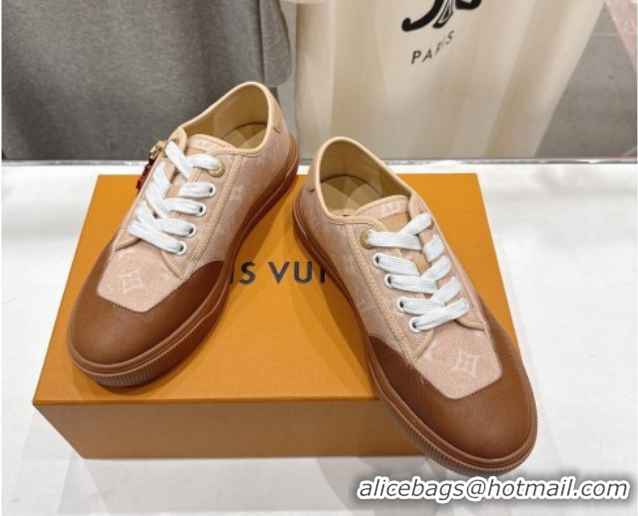 Best Grade Louis Vuitton LV x TM LV Lagoon Sneakers in Monogram Canvas Beige/Brown 2026 1AIFAV