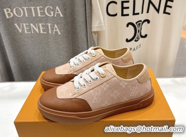 Best Grade Louis Vuitton LV x TM LV Lagoon Sneakers in Monogram Canvas Beige/Brown 2026 1AIFAV