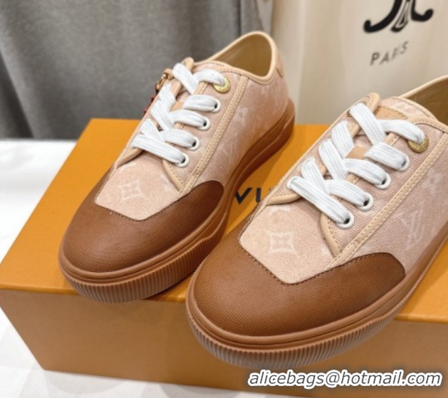 Best Grade Louis Vuitton LV x TM LV Lagoon Sneakers in Monogram Canvas Beige/Brown 2026 1AIFAV